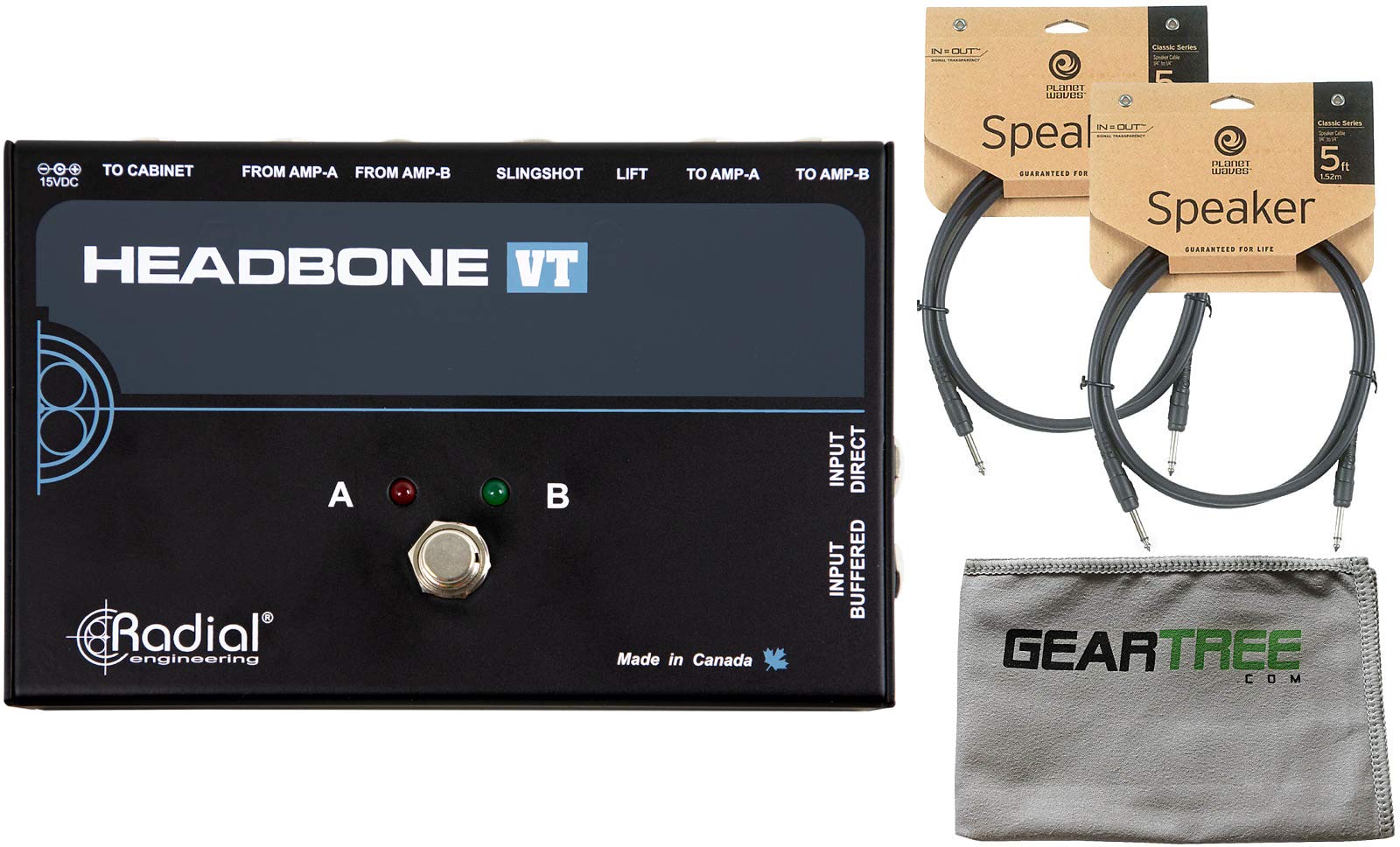 Amazon.com: Radial Headbone VT Head Switcher for 2 Tube (valve